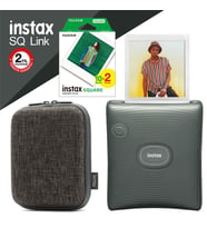 Instax SQ Link Yeşil Ex D Akıllı Telefon Yazıcısı ve Hediye Seti 4