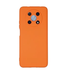 Huawei Nova Y90 Kılıf Nano İçi Kadife Silikon - Turuncu