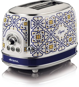 Ariete Capri 2 Dilim Ekmek Kızartma Makinesi 0155/1C - 810 Watt, Metal Gövde, 2 Dilim Kapasite, Buz
