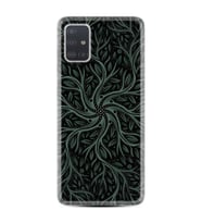 Samsung a71 A72 A73 A7 A9 2018 C7 C9 Kılıf Desenli Silikon Sarmaşıklar 1675