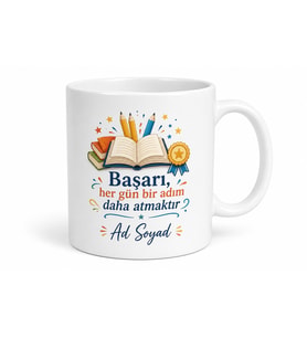 Karne Hediyesi Takdir Belgesi Alan Çalışkan Öğrenci Kupası Hediye Bardak