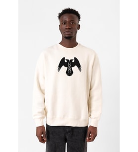 Thor's Ravens Huginn and Muninn Ekru Erkek 2ip Sweatshirt