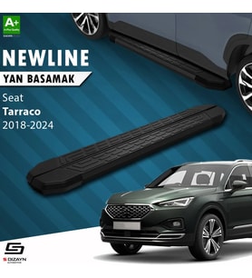 S-Dizayn Seat Tarraco NewLine Siyah Yan Basamak 193 Cm 2018-2024 A+ Kalite
