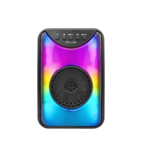Polygold KTX1433 Rgb Işıklı Radyolu  4'' Bluetooth Hoparlör