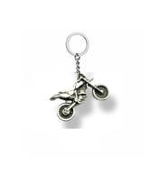 Vintage Motosiklet Figürlü Metal Anahtarlık – Özgürlüğün ve Hızın Sembolü