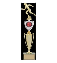ODAK KUPA - Figürlü Kupalar - Atletizm Kadın Figürlü Kupalar FG-042 A - 48 cm