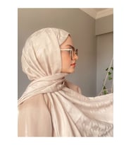 KAZAYAĞI DESEN  BEJ İPEKSİJAKAR ŞAL