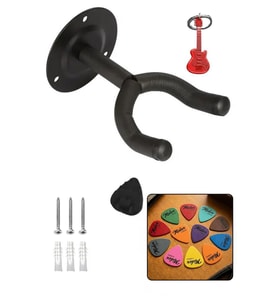 Lastvoice GDS-333S-PAK Gitar Duvar Standı Askısı Aksesuar Seti