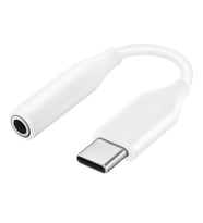 Lexroo JH-048 Type-C to 3.5mm Aux Çevirici Ses Adaptörü - Beyaz