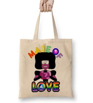 Made of Love Garnet Steven Universe 02 Bez Çanta Uzun Saplı
