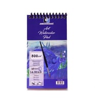 Alex Schoeller Art Watercolour Pad 14,85x8 cm Spiralli Suluboya Defteri 300 gr 10 yp 