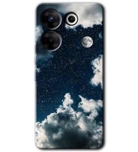 Tecno Camon 20 Pro 4G Kılıf HD Desen Baskılı Kılıf - Gece Gökyüzü