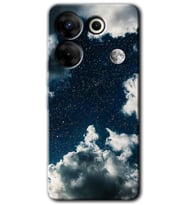 Tecno Camon 20 Pro 4G Kılıf HD Desen Baskılı Kılıf - Gece Gökyüzü