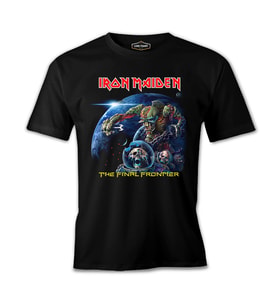 Iron Maiden  - The Final Frontier Siyah Erkek Tshirt