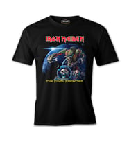 Iron Maiden  - The Final Frontier Siyah Erkek Tshirt