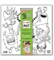 Funny Mat - Sevimli Canavarlar 40x40cm