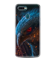 Oppo A5S A15 A16 A54 A55 A73 A74 Kılıf Desemli Silikon Şahin 1756