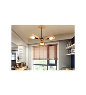 WoodMill Ahşap Avize