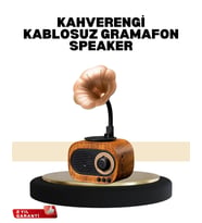 Mini Nostaljik Bluetooth Hoparlör Fm Radyo 8 Saat Batarya