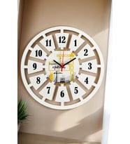 İnşaat Mühendisi Duvar Saati 40cm 002 (Beyaz)