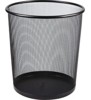 Çöp Kovası Delikli 10 Lt. Siyah 8940S