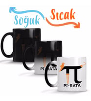 Pi Rata Sihirli Kupa Bardak Porselen