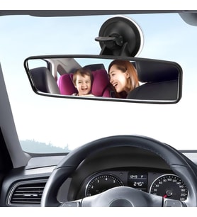 İç Dikiz İlave Ayna 270 mm 360 Derece Ayarlı Vantuzlu