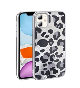 Apple iPhone 11 Uyumlu Kılıf Desenli Zore Mep Kapak (Gri)