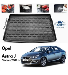 Opel Astra J Sedan Bagaj Havuzu Paspası 2009-2015