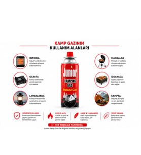Kamp Gazı - Gaz Kartuşu - 393 ml