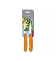 Victorinox  VT 6.7636.L119B Soyma Bıçağı,8 Cm,Test,Sc,Turuncu,2Li Blister