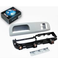 VW Golf 4 Bora Coupe Kapı Kolu Cam Düğme Çerçeve Kapak Seti 3B0867171A, 3B1867171E, 1J1867179A