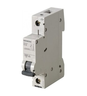 Siemens 5sl6120-6ya 1 Fazlı 20 Amper B Tipi Çabuk Karakterli 6ka Otomatik Sigorta