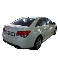 Chevrolet Cruze Uyumlu Sedan (2009 - 2013) Arka Tampon Eki - Difüzör (Plastik)