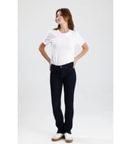 #KadınPantolon Koyu Indigo Denim Monica24 Boot Cut Kesim Yumuşak Doğal His Veren Kadın Jean Pantolon