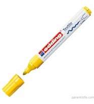 Edding 4500 Sarı Kumaş Boyama Kalemi (Tişört/Tekstil Marker)