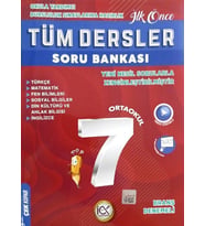 7. Sınıf Tüm Dersler Soru Bankası İlk Önce Yayıncılık