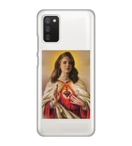 Samsung Galaxy A02S Uyumlu Lana Del Rey Desenli Şeffaf Telefon Kılıfı