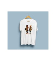 Oversize Best Friend / En iyi arkadaş Tasarım T-shirt