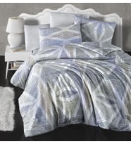 Togg Desen Baskılı Tek Kişilik Nevresim Seti 160X220 cm Ranforce (Çok Renkli)