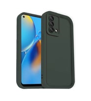 Oppo A74 4g Kılıf Viera Silikon - Koyu Yeşil