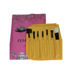 Simple Pro Femmelia 7 Parça Fırça Seti Sarı