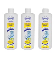 Ersağ Elma Kokulu Bulaşık Sıvısı 1000 Ml. * 3 Adet (Renksiz)