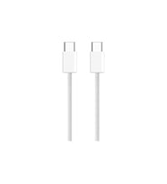 Type-C Şarj Kablosu 60W USB-C Data Hızlı Şarj Kablosu 1m (Beyaz)