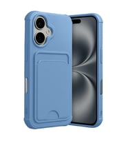 Apple iPhone 17 Kelvin Kartvizitli Silikon - Mavi
