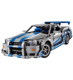LEGO Technic Daha Hızlı Daha Öfkeli Nissan Skyline GT-R (R34) 422