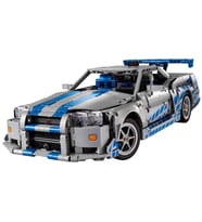 LEGO Technic Daha Hızlı Daha Öfkeli Nissan Skyline GT-R (R34) 422