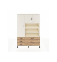 Hyperion Dolap 9 Raflı 5 Çekmeceli 3 Kapaklı 132x44x195 Aytaşı-Aytaşı/Çam
