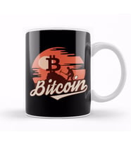 Bitcoin Kupa Bardak Porselen