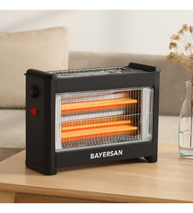 Elektrikli Şömine Isıtıcı Soba 1800W